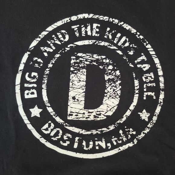 Big D & The Kids Table T-Shirt Men's L Black Band Tour Boston Steady Riot Soul - Picture 2 of 10
